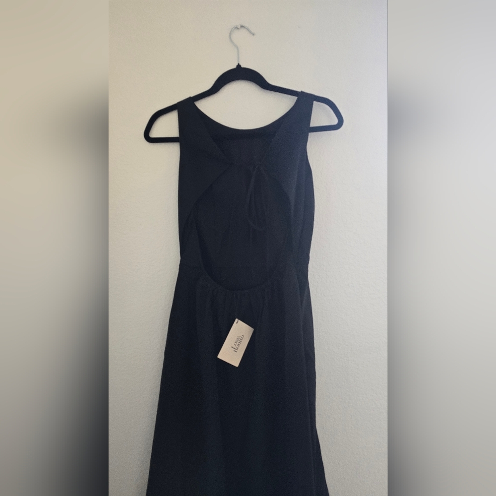 Love Bonito Jica Black Midi Dress - NWT